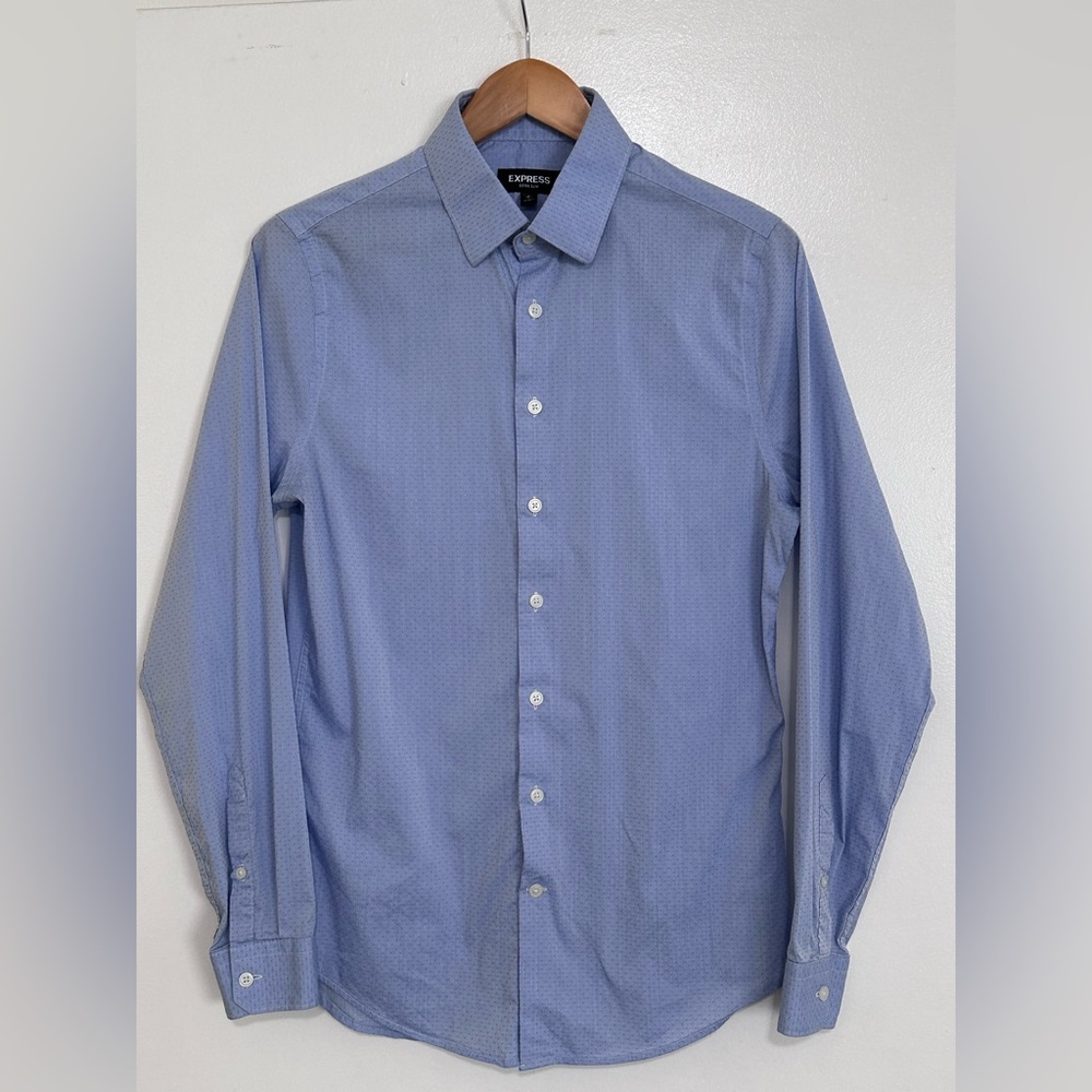 EUC EXPRESS Brand Blue Shirt